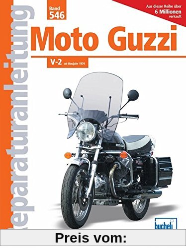 Moto Guzzi V-2  ab Baujahr 1974 (Reparaturanleitungen)